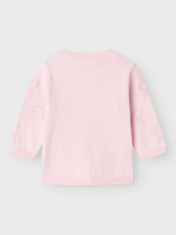 NAME IT Knit cardigan in Pink
