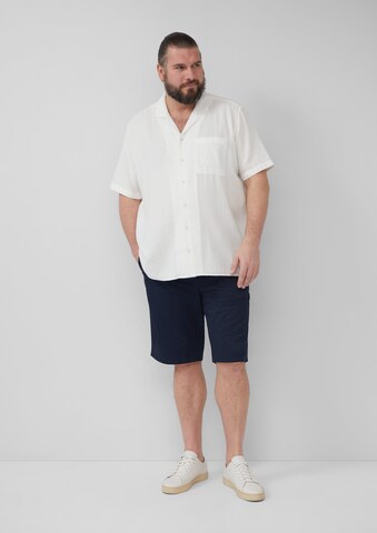 s.Oliver Regular Fit Hemd in Weiß