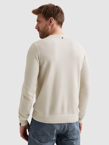 PME Legend - Jersey 'Pullover in cotton/modal' en blanco