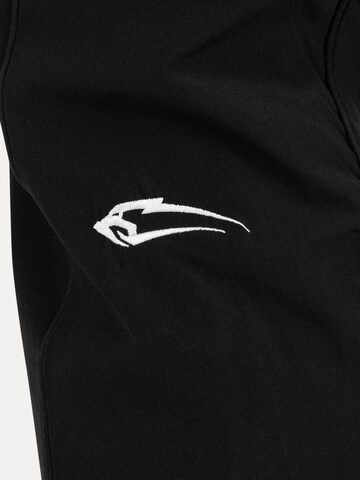 Loosefit Pantalon de sport Smilodox en noir