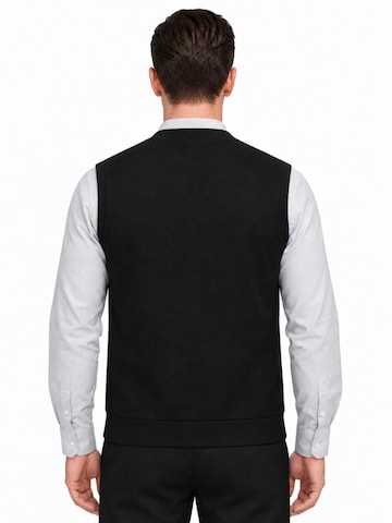 ALLTHEMEN Strickjacke 'Schräglicht'‌‌‌‌‌ in Schwarz