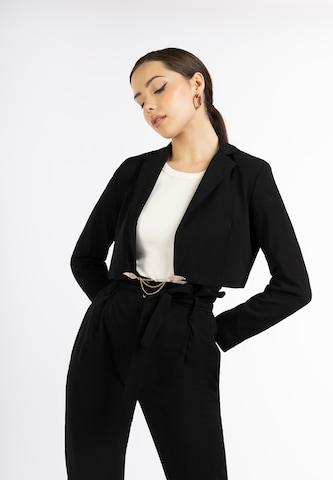 faina - Blazer em preto: frente