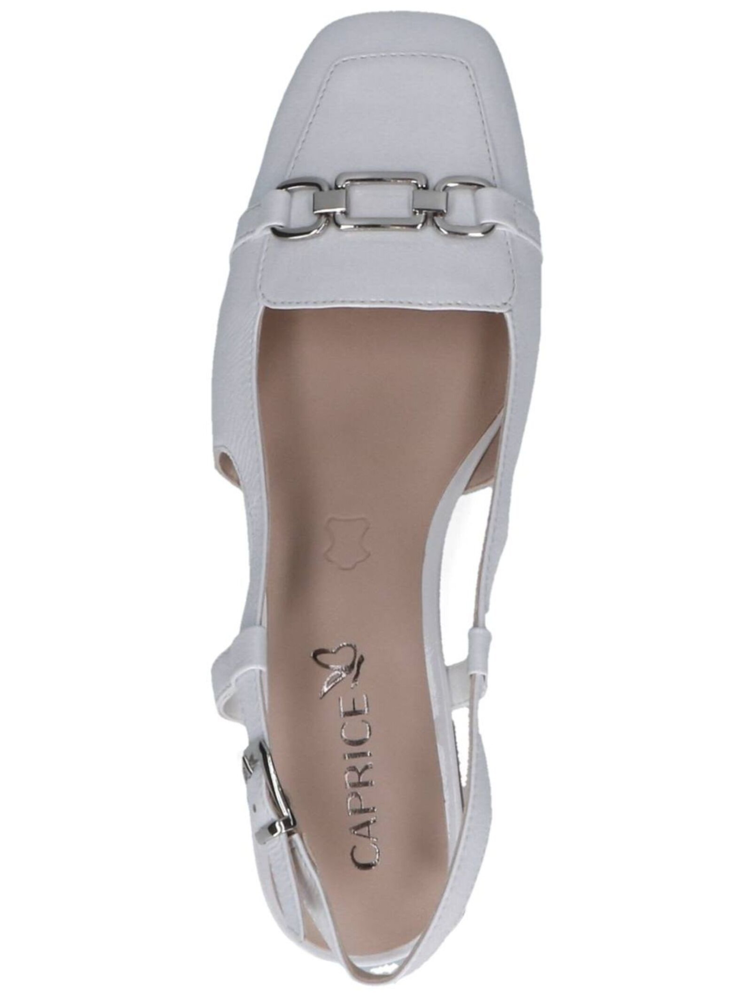 CAPRICE Slingpumps in Wit