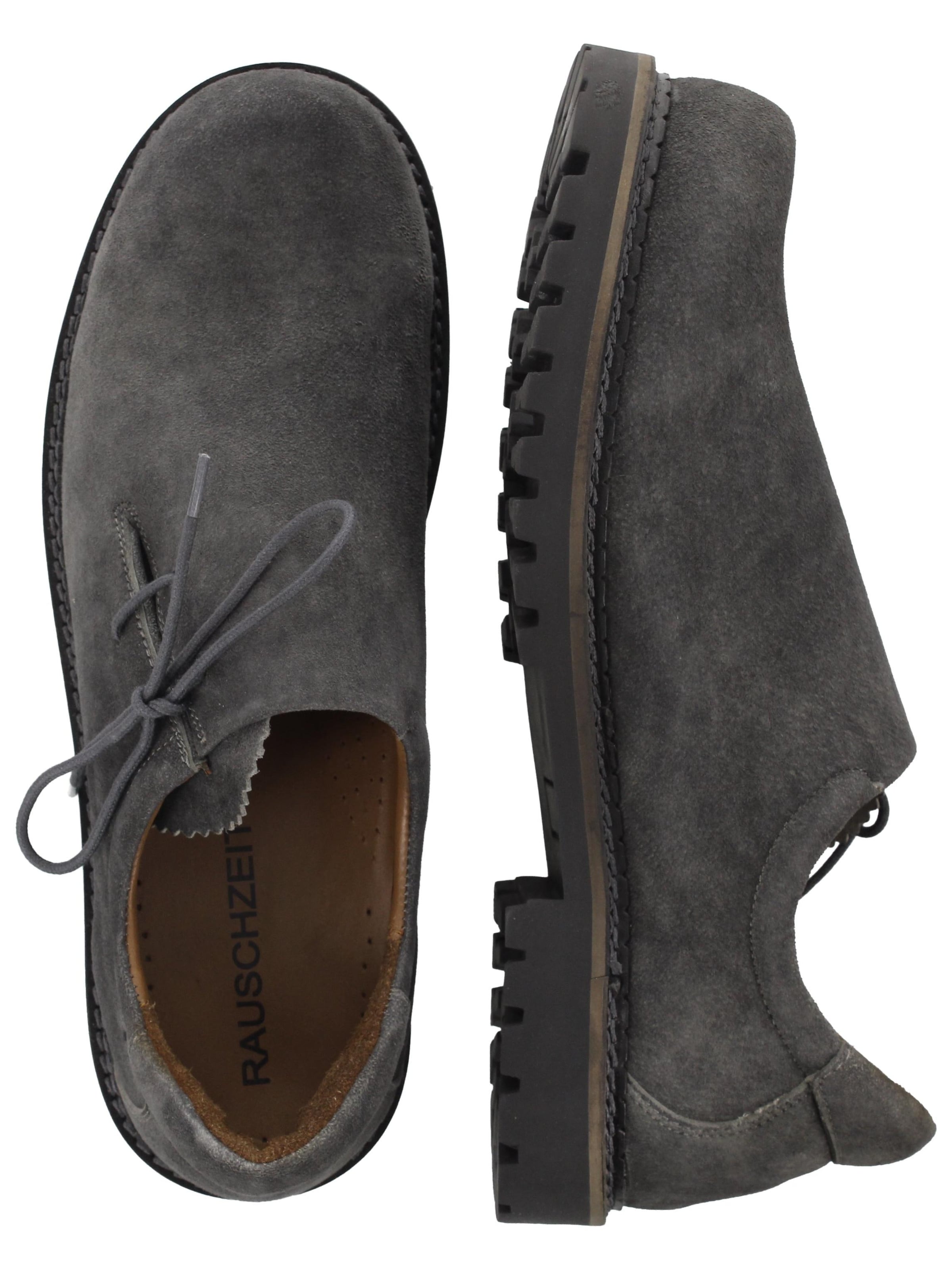 RAUSCHZEIT Traditional Shoes in Grey