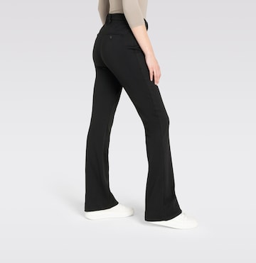 MAC Regular Pleated Pants in Black