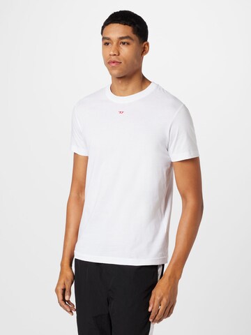 DIESEL Bluser & t-shirts 'DIEGOR' i hvid: forside