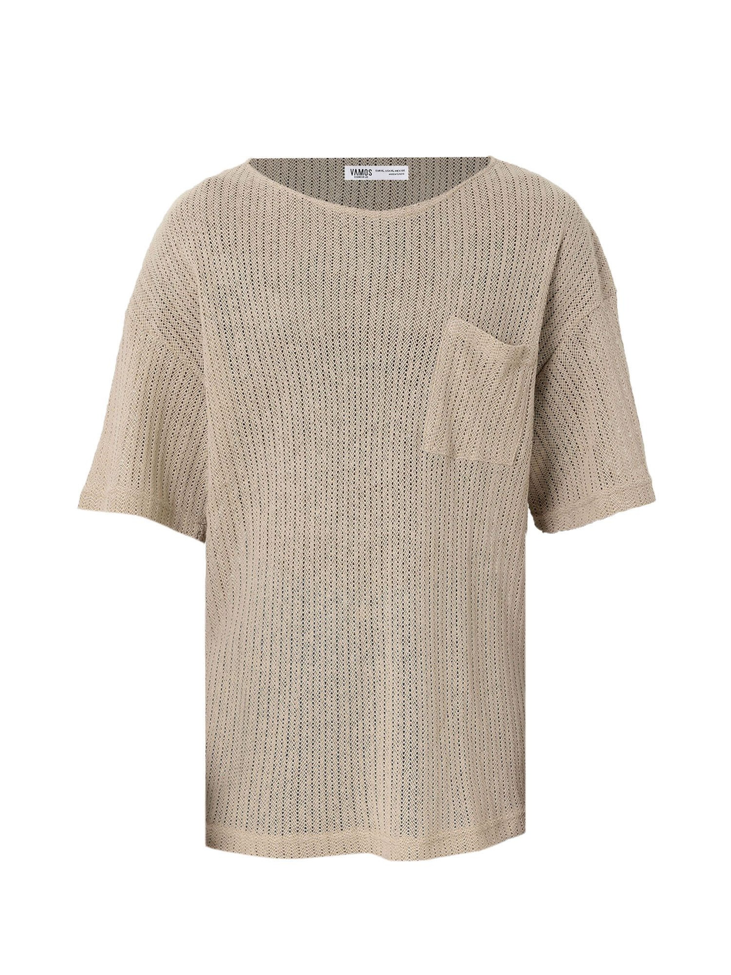 VAMOS CLO Shirt in Beige: front