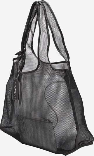 3.1 Phillip Lim Nakupovalna torba | črna / srebrna barva, Prikaz izdelka