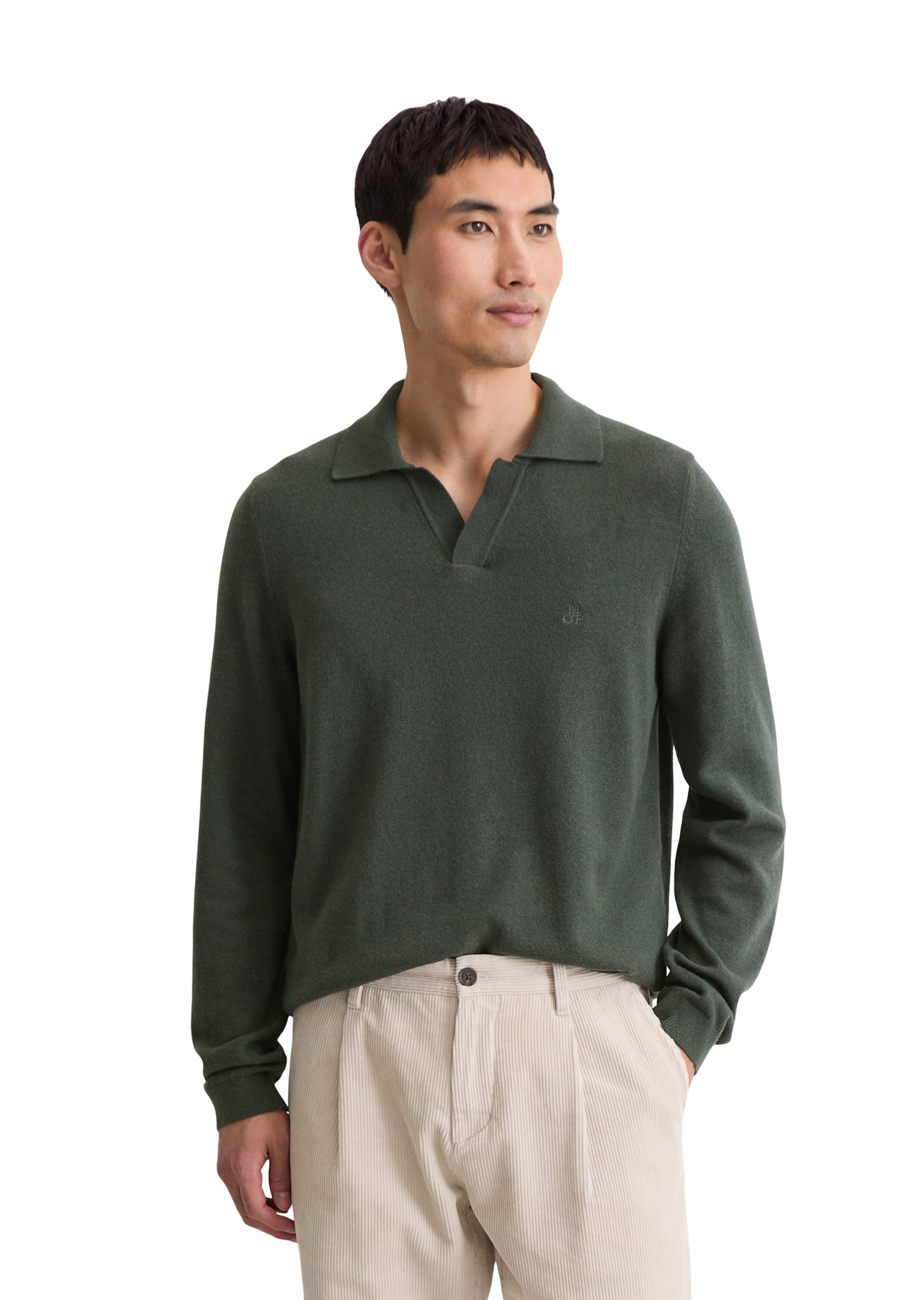 Marc O'Polo Sweater in Green: front
