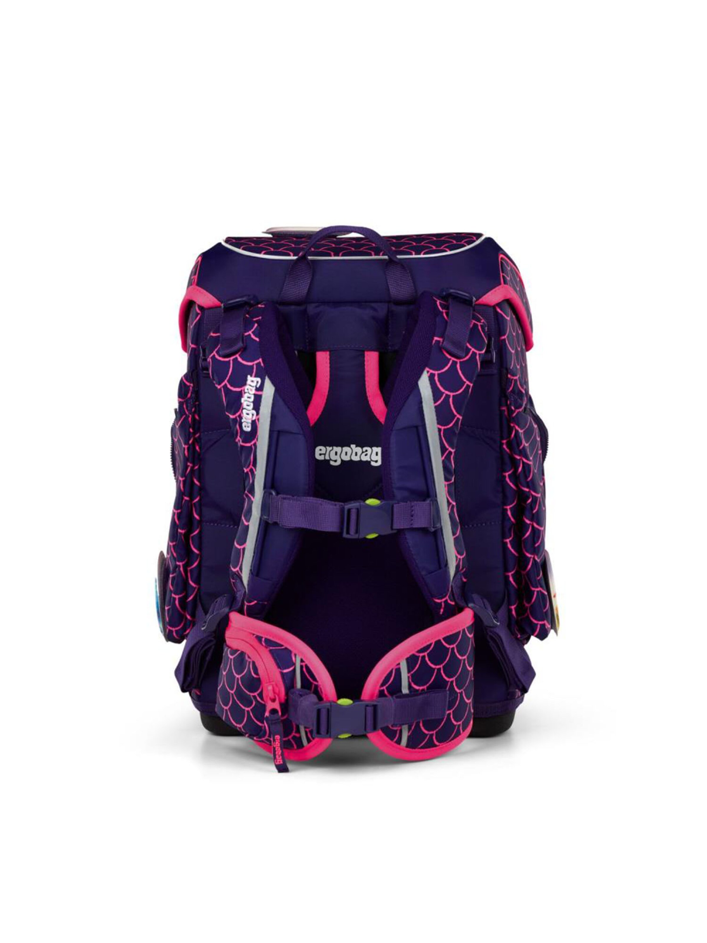 ergobag Rucksack 'Cubo Set 5 tlg'‌‌‌‌ in Blau