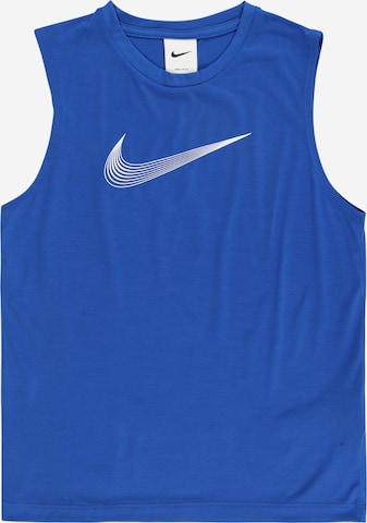 Maglia funzionale di NIKE in blu: frontale