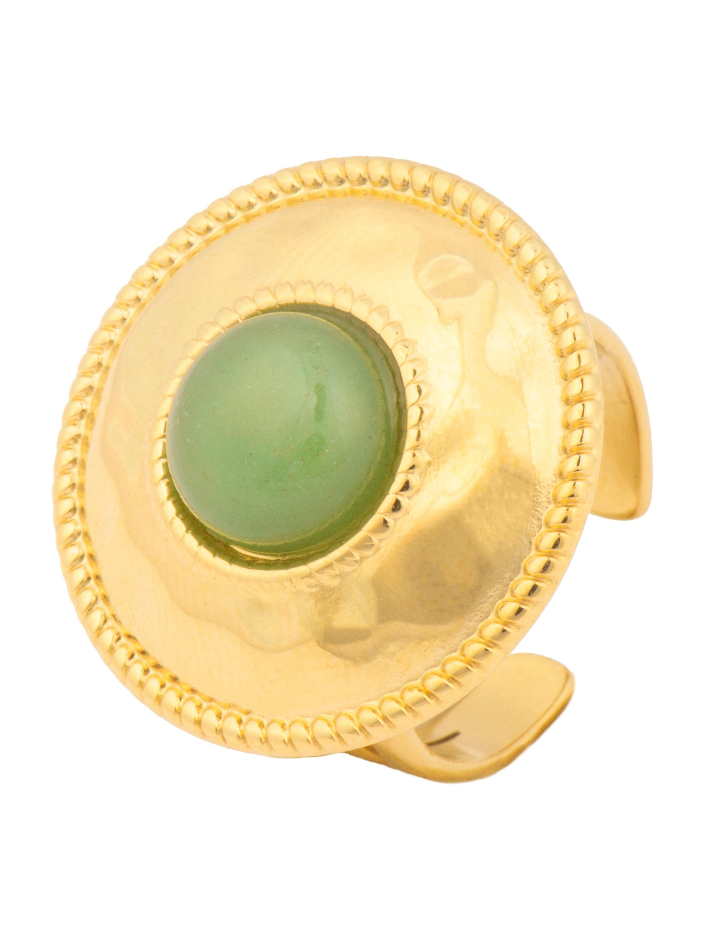 Luxenter Ring 'TEZO' i gul: framsida