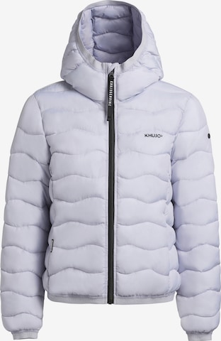 khujo Jacke 'Nargo' in Lila: Vorderseite