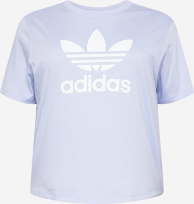 ADIDAS ORIGINALS T-Krekls 'Trefoil', krāsa - ceriņu / balts, Preces skats