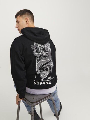 JACK & JONES Sweatshirt in Zwart