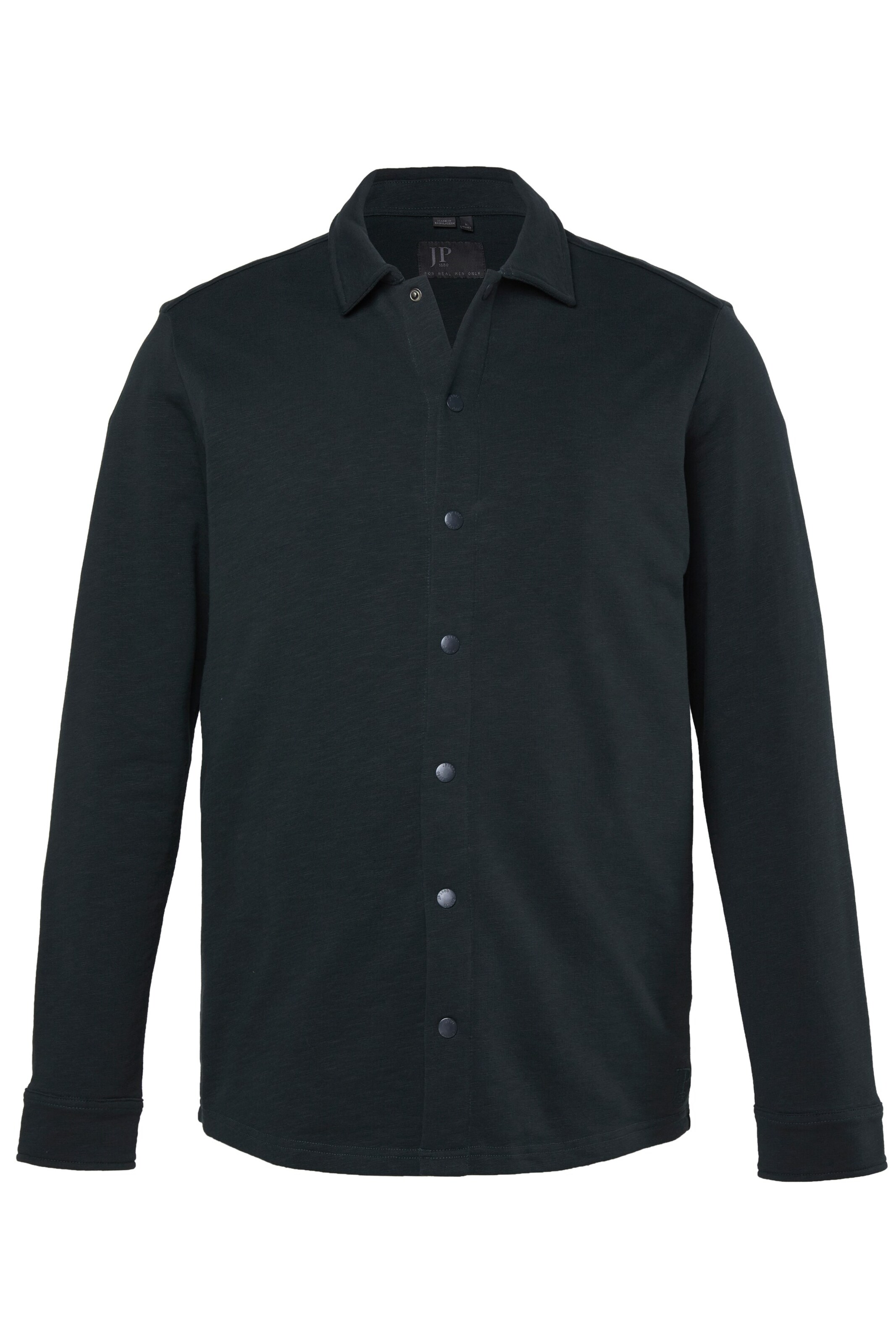 JP1880 Regular fit Overhemd in Groen: voorkant