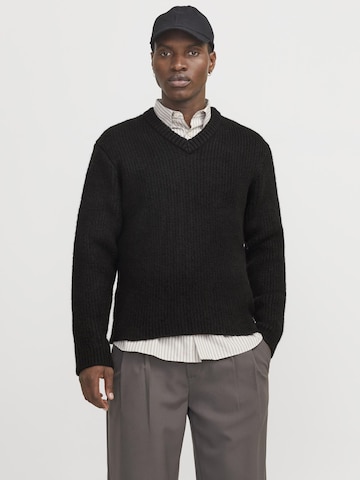 Pull-over JACK & JONES en noir : devant