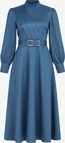 Robe de soirée MODAMIHRAM en bleu : devant