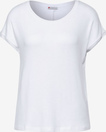 STREET ONE Shirt in White: front