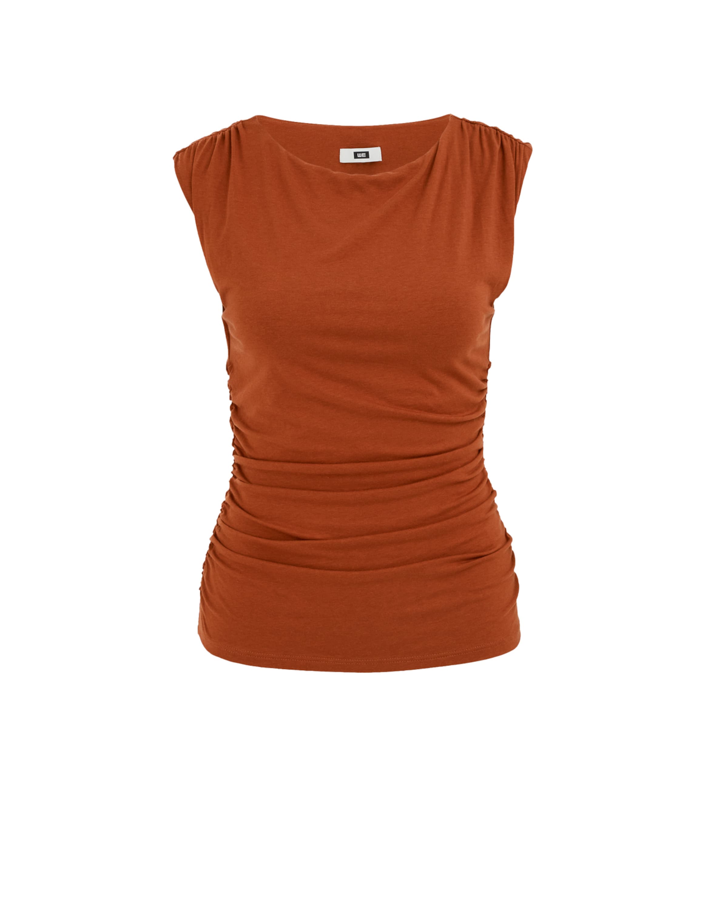 Haut WE Fashion en marron : devant