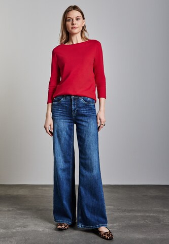 STREET ONE Basic Shirt in Rot