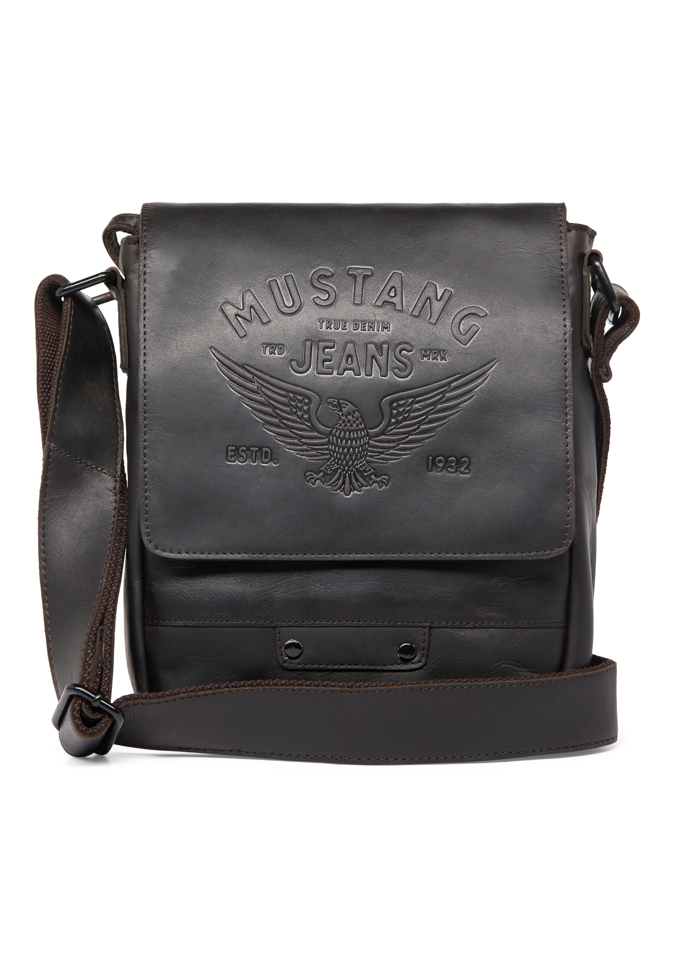 MUSTANG Crossbody Bag in Brown: front