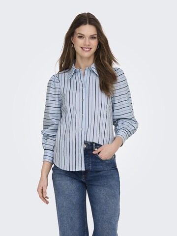 ONLY Blouse 'TRINNY' in Blauw: voorkant