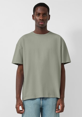 QS Shirt in Groen: voorkant