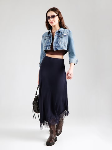 Calvin Klein Jeans Between-Season Jacket 'HUDSON' in Blue: front