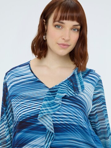 Chemisier Fiorella Rubino en bleu