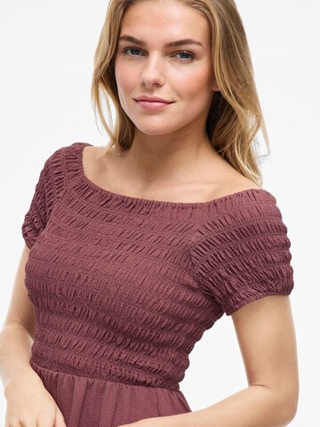 VILA Dress 'VIRita' in Brown