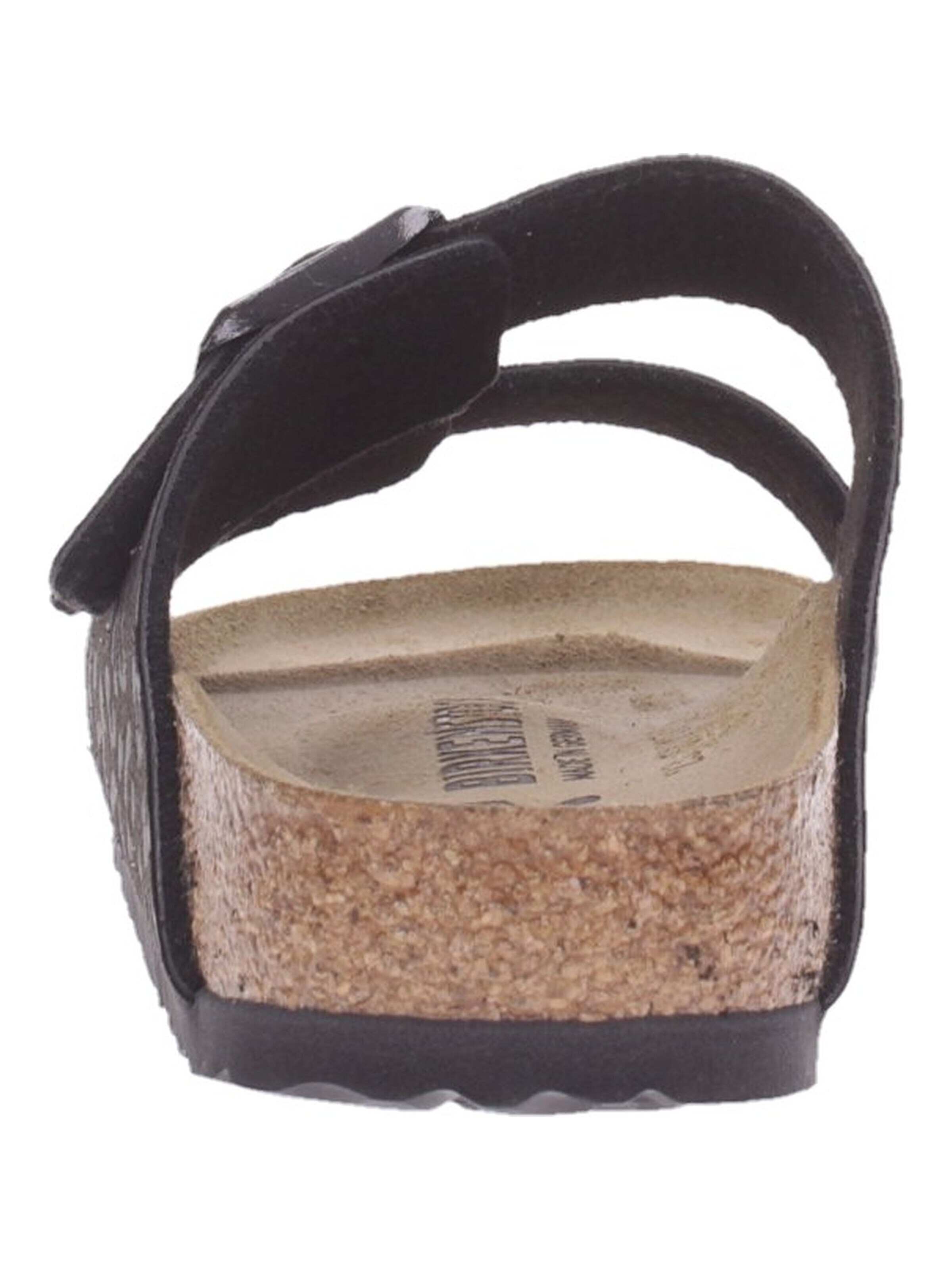 BIRKENSTOCK Nizki natikači 'Birkenstock Ciabatta Arizona' | črna barva
