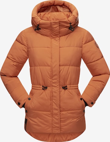 MARIKOO Weatherproof jacket 'Akumaa' in Brown