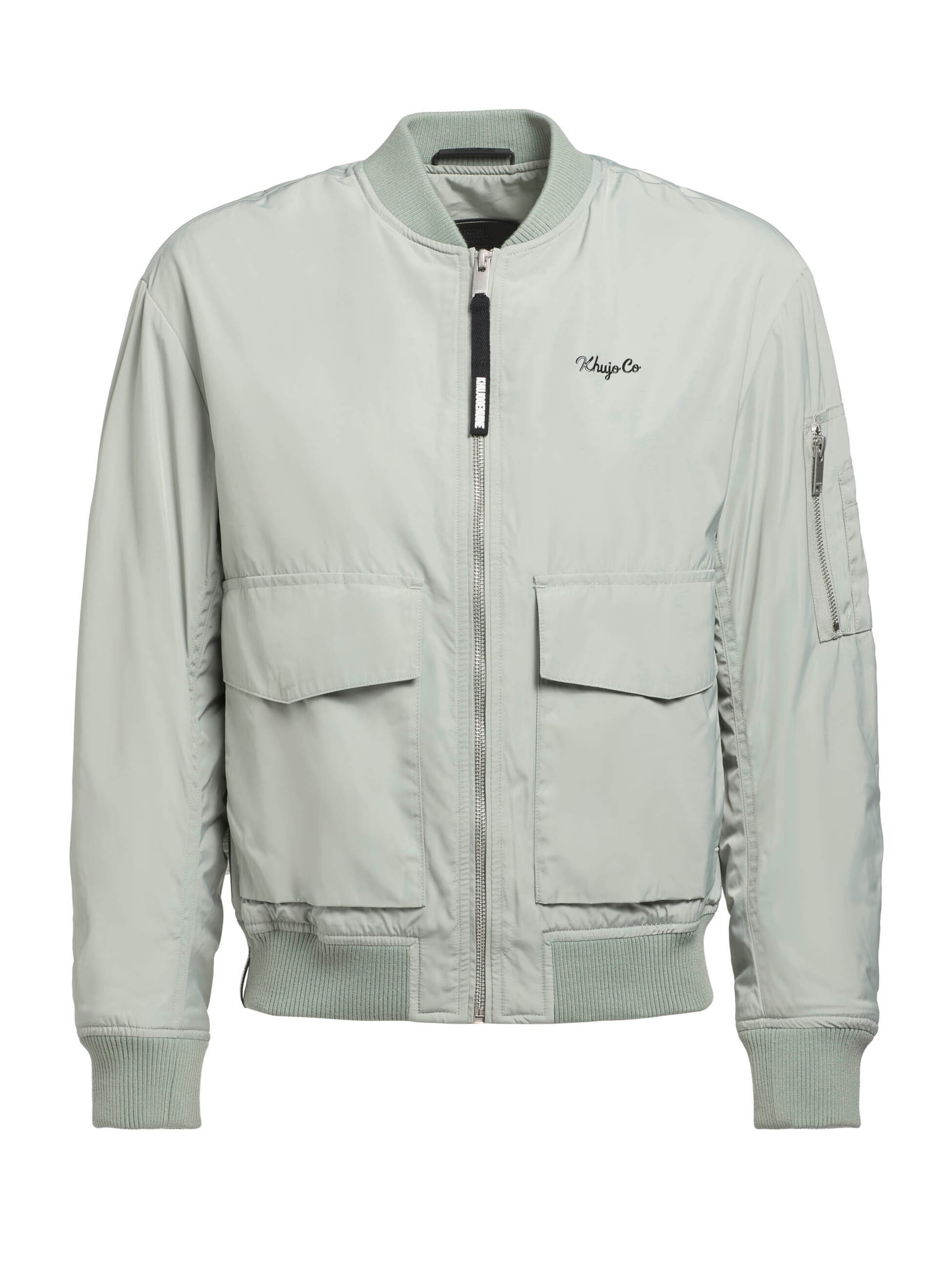 khujo Between-Season Jacket ' NOVA2 ' in Green: front