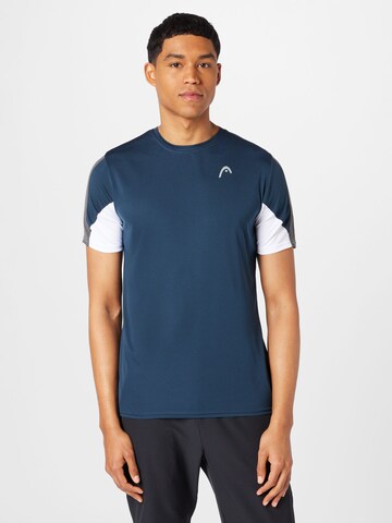 HEAD Performance Shirt 'CLUB 22' in Blue: front