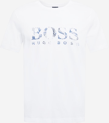 BOSS Shirt in Wit: voorkant