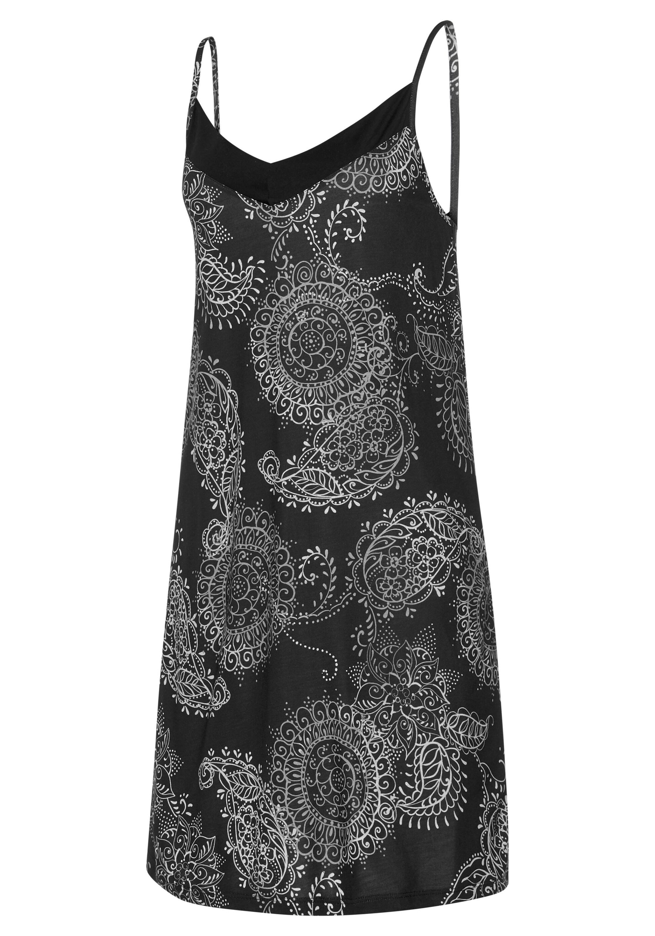 VIVANCE Negligée in Schwarz