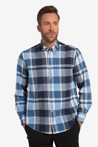JAY-PI Regular fit Overhemd in Blauw: voorkant