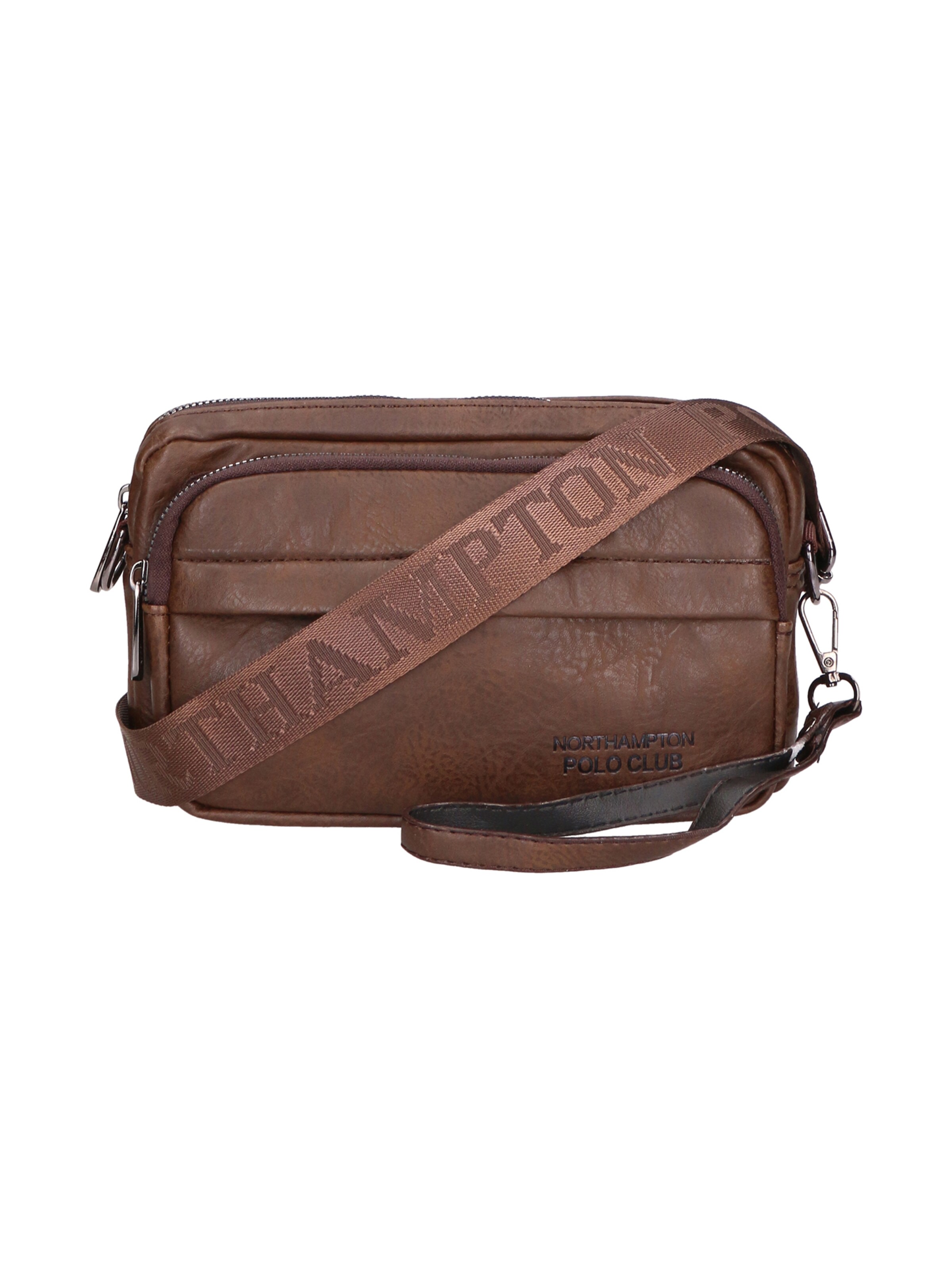 Pochette di Northampton Polo Club in marrone: frontale
