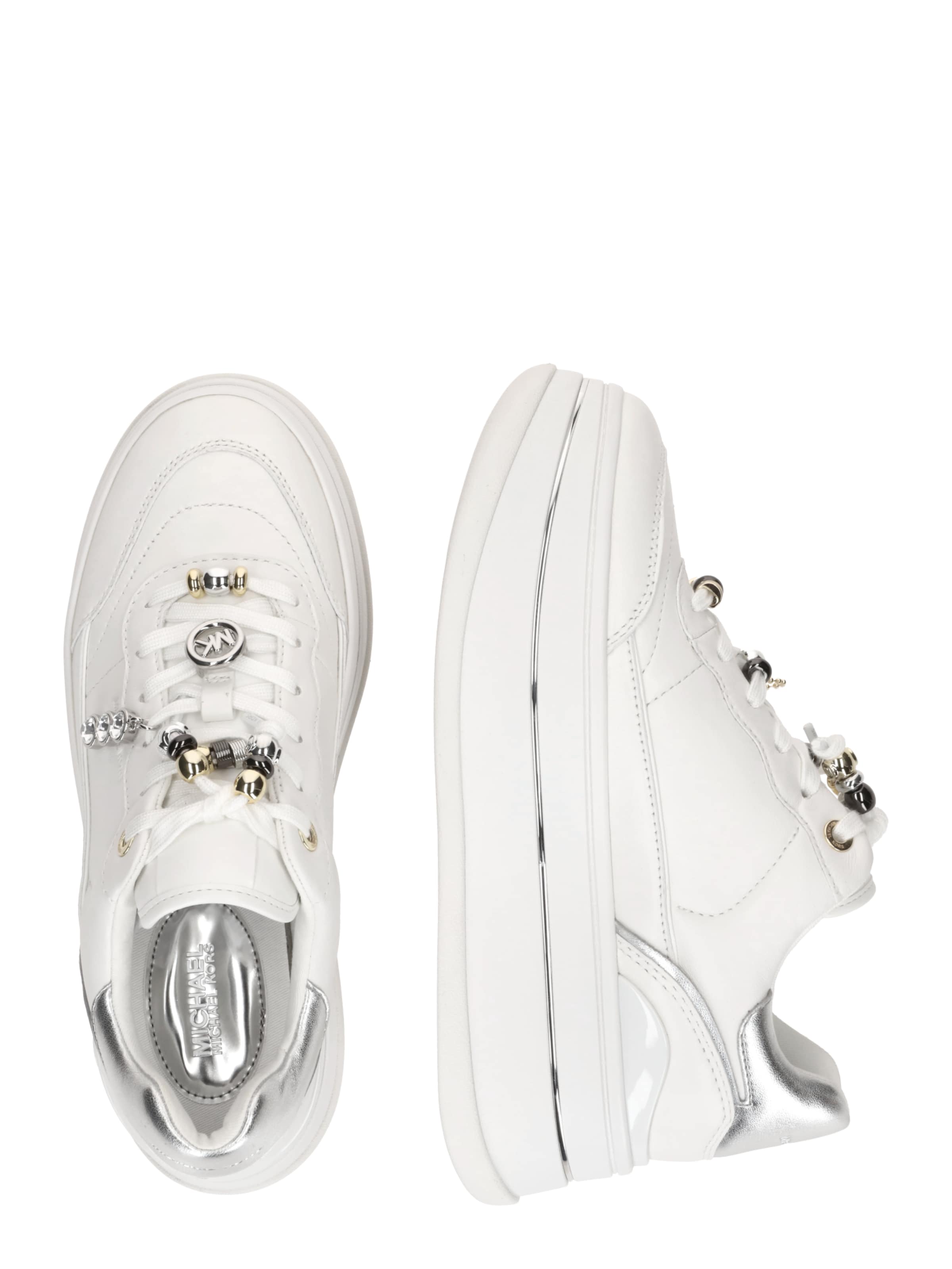Sneaker low 'Donna' de la MICHAEL Michael Kors pe alb