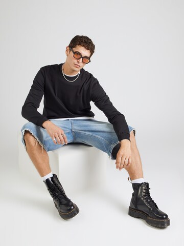 Only & Sons Sweatshirt 'ONSCONNOR' in Schwarz