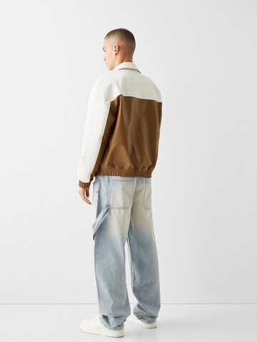 Bershka Between-season jacket in Brown