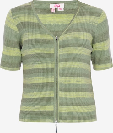MYMO - Casaco de malha em verde: frente