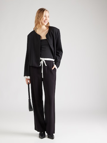 ABOUT YOU Блуза боди 'Cassidy' в черно