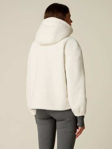 oltre - Sudadera con cremallera en blanco