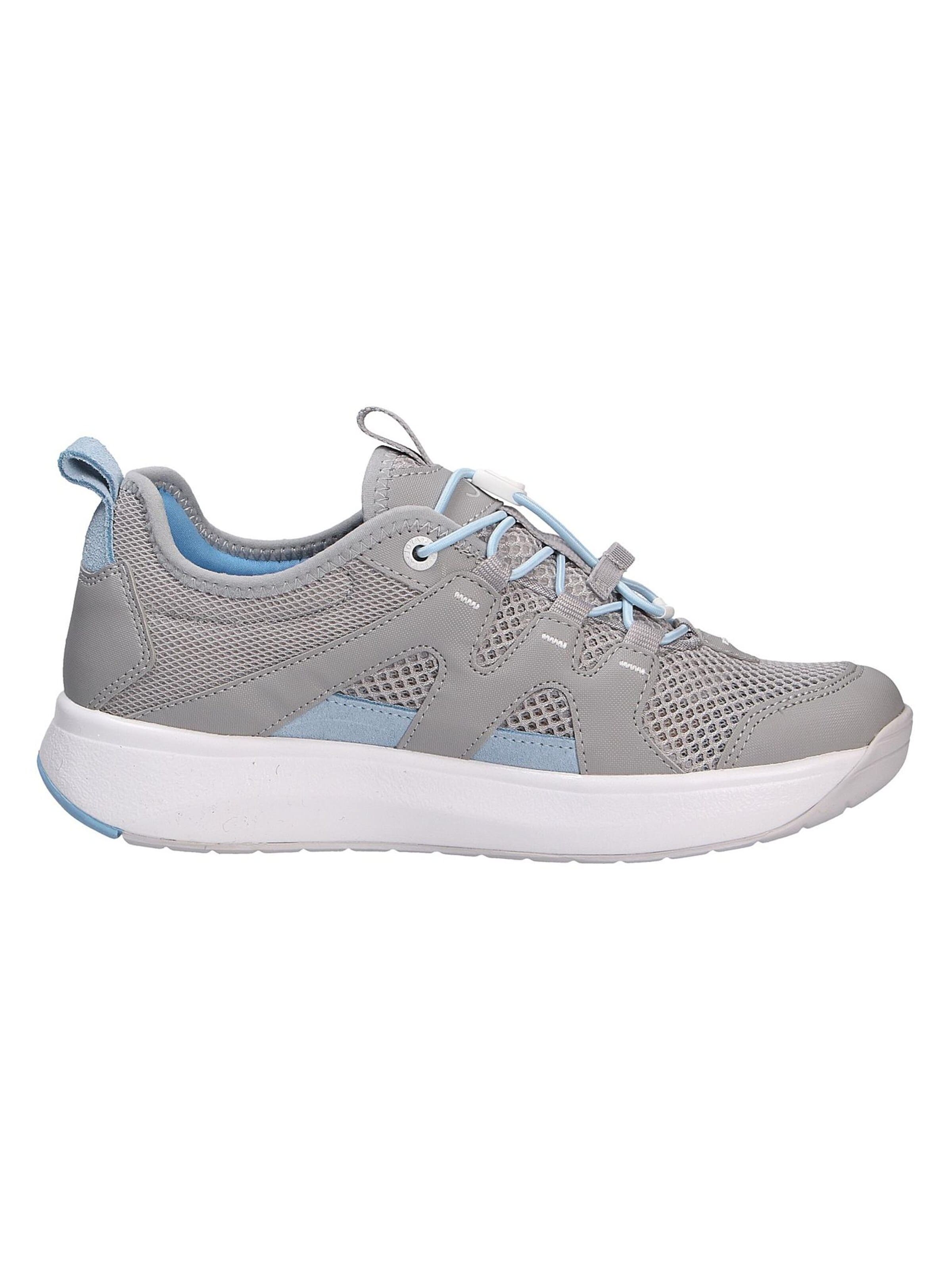 Joya Schnürschuh 'MARBELLA LIGHT GREY' in Grau