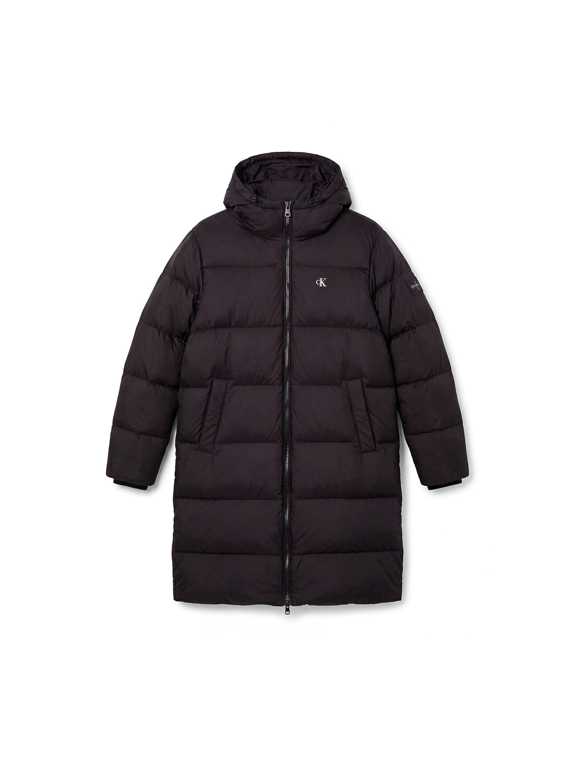 Regular Manteau d’hiver Calvin Klein Jeans en noir : devant