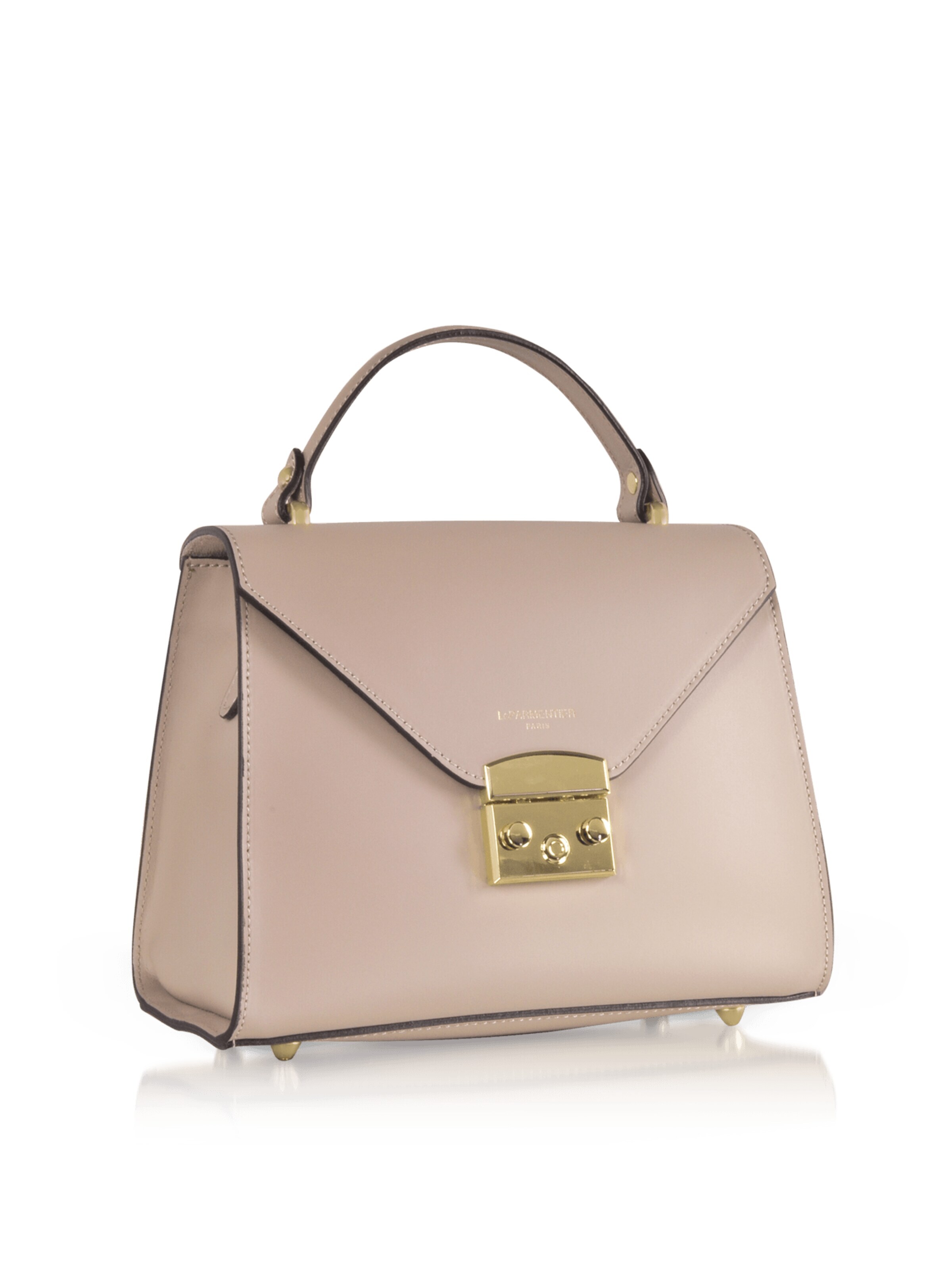 LeParmentier - Bolso de mano 'Peggy' en beige