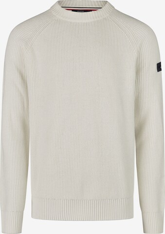 HECHTER PARIS Sweater in White: front