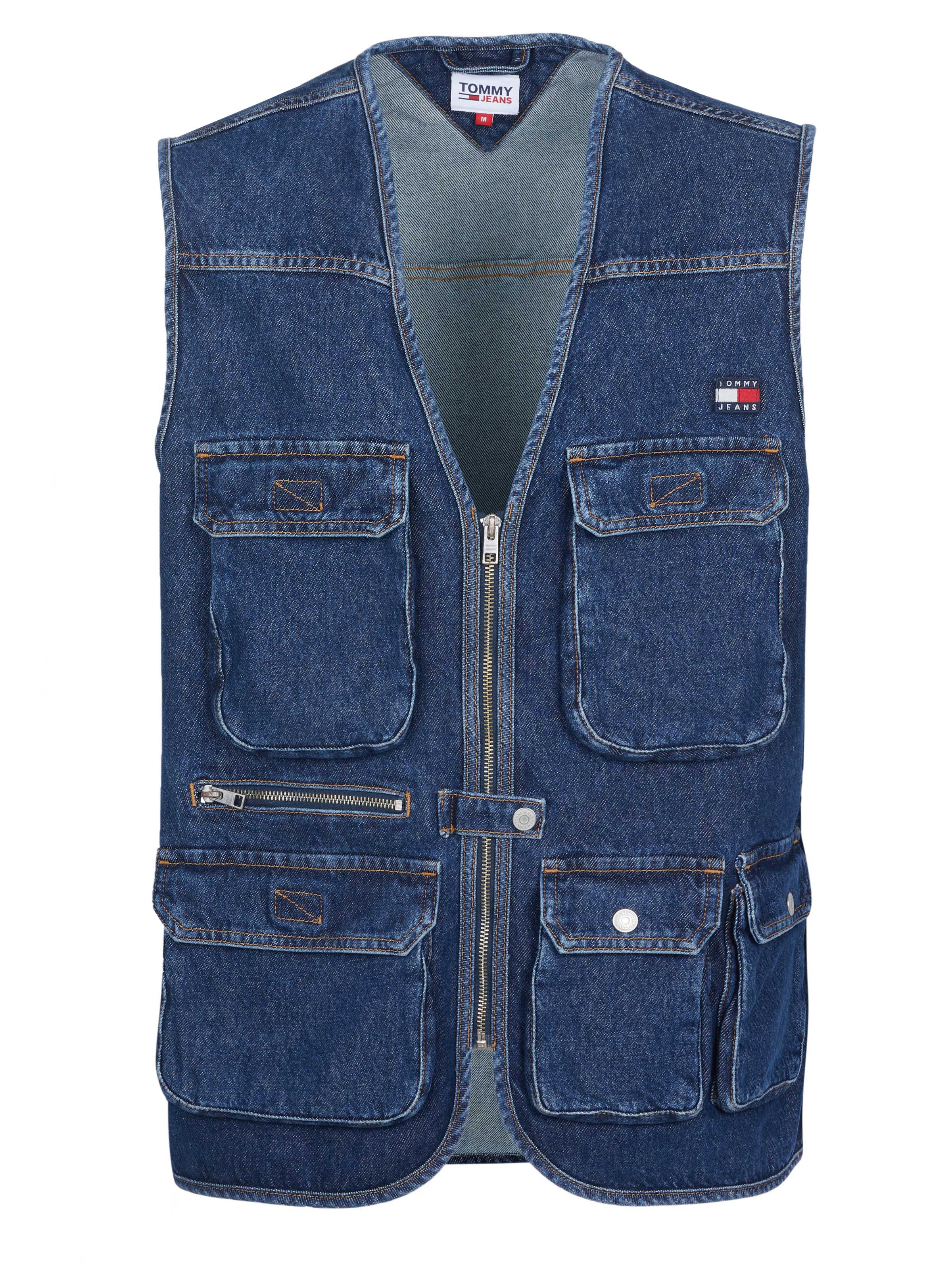 TOMMY HILFIGER Vest in Blue: front